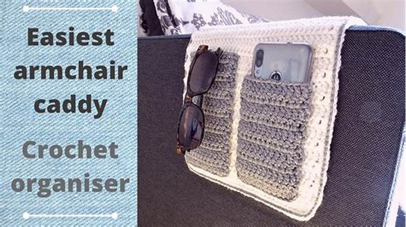 Free Crochet Pattern For Remote Control Caddy