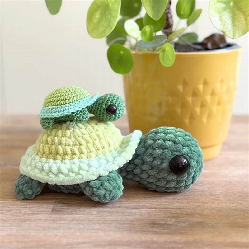 Free Crochet Pattern For Turtle