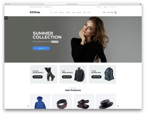 Free Ecommerce Website Template