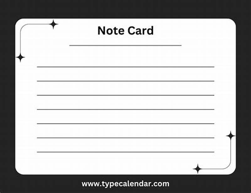 Free Editable Printable Note Cards