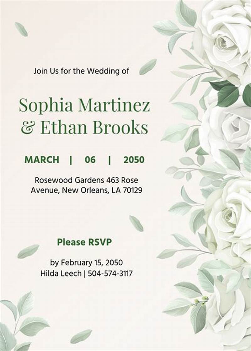 Free Editable Templates For Invitations