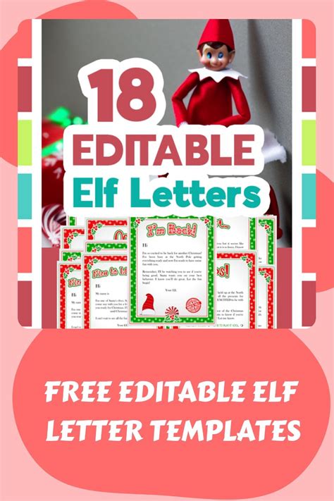 Free Elf Letter Template