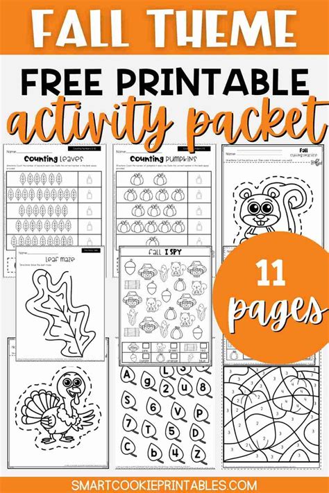 Free Fall Printable Worksheets