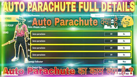 Auto Parachute Setting Free Fire