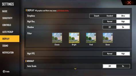 Graphics Setting Free Fire