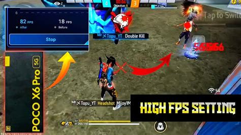 High FPS Setting Free Fire