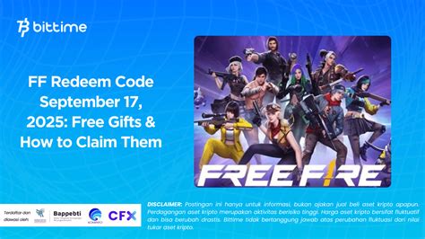 Free Fire Redeem Code 17 September 2025