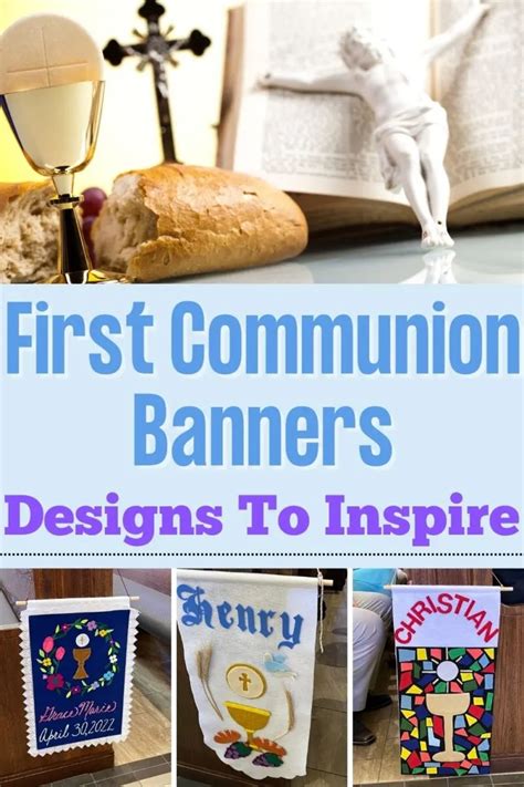 Free First Communion Banner Templates