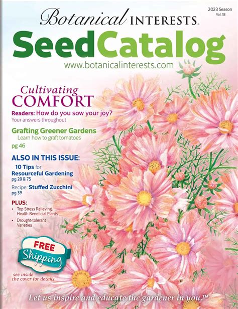 Free Flower And Seed Catalogs