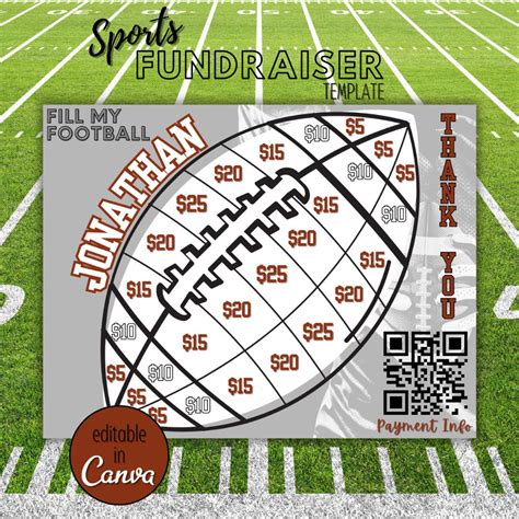 Free Football Fundraiser Template