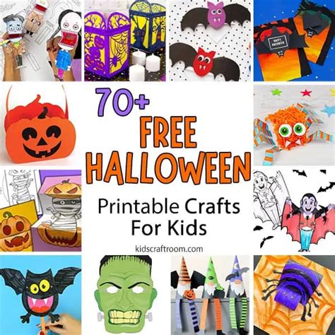 Free Halloween Printable Crafts