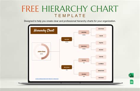 Free Hierarchy Chart Template