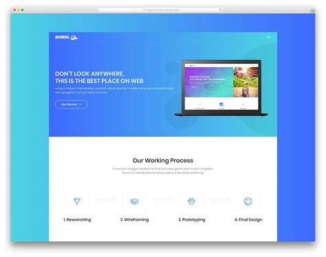Free Landing Page Template