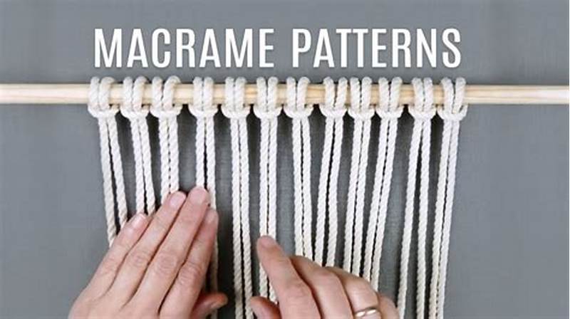 Free Learn Macrame Pattern Design Tutorial