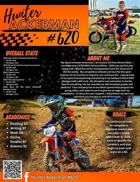Free Motocross Resume Template