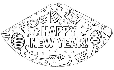 Free New Years Hat Printable