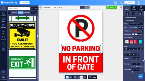 Free Online Printable Sign Maker