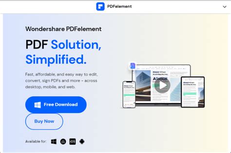 Free PDF editor apps for mobile and PC