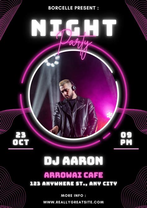 Free Party Flyer Templates