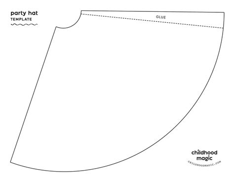 Free Party Hat Template