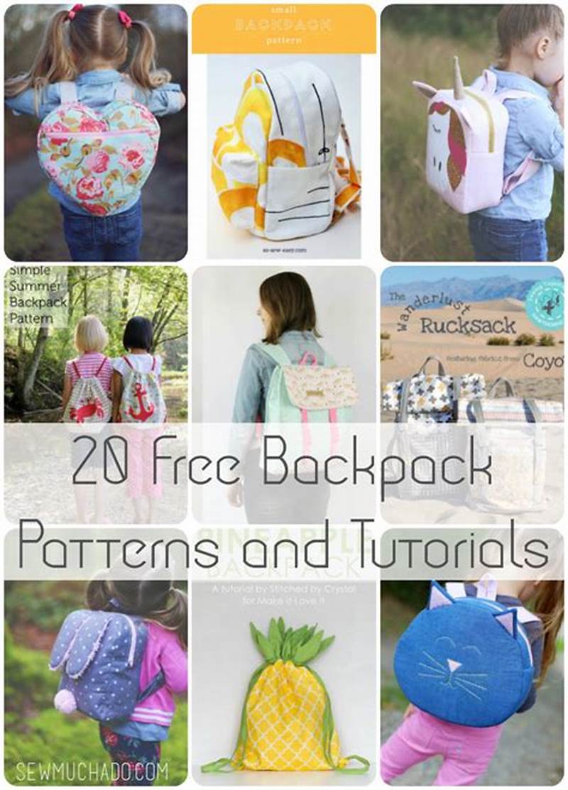 Free Pattern Backpack
