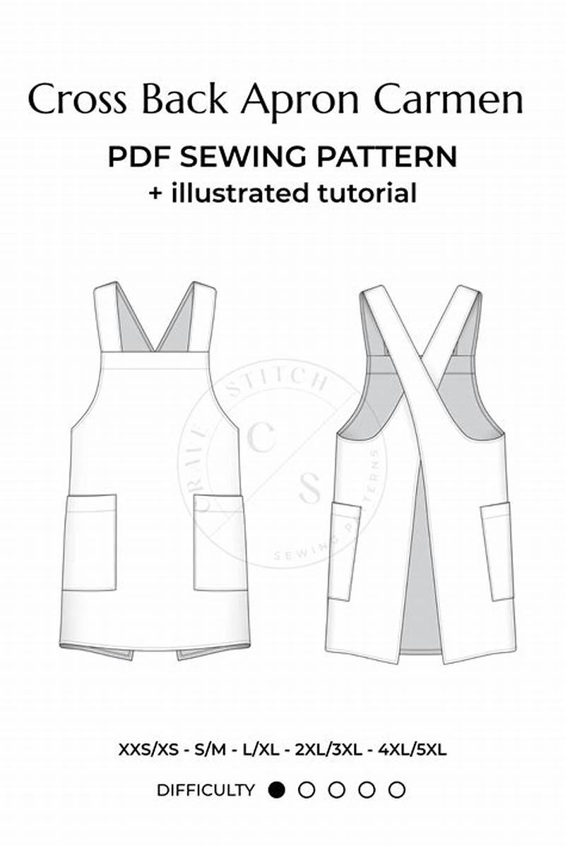 Free Pattern For Cross Back Apron