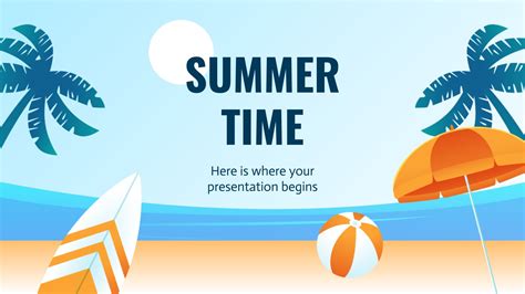 Free Powerpoint Templates Summer