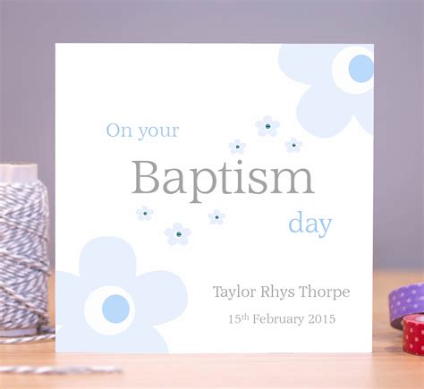 Free Printable Baptism Cards