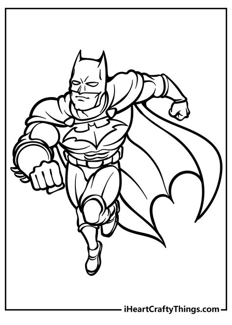Free Printable Batman Coloring Pages