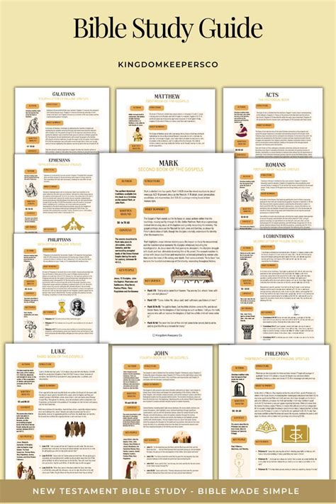 Free Printable Bible Study Guides