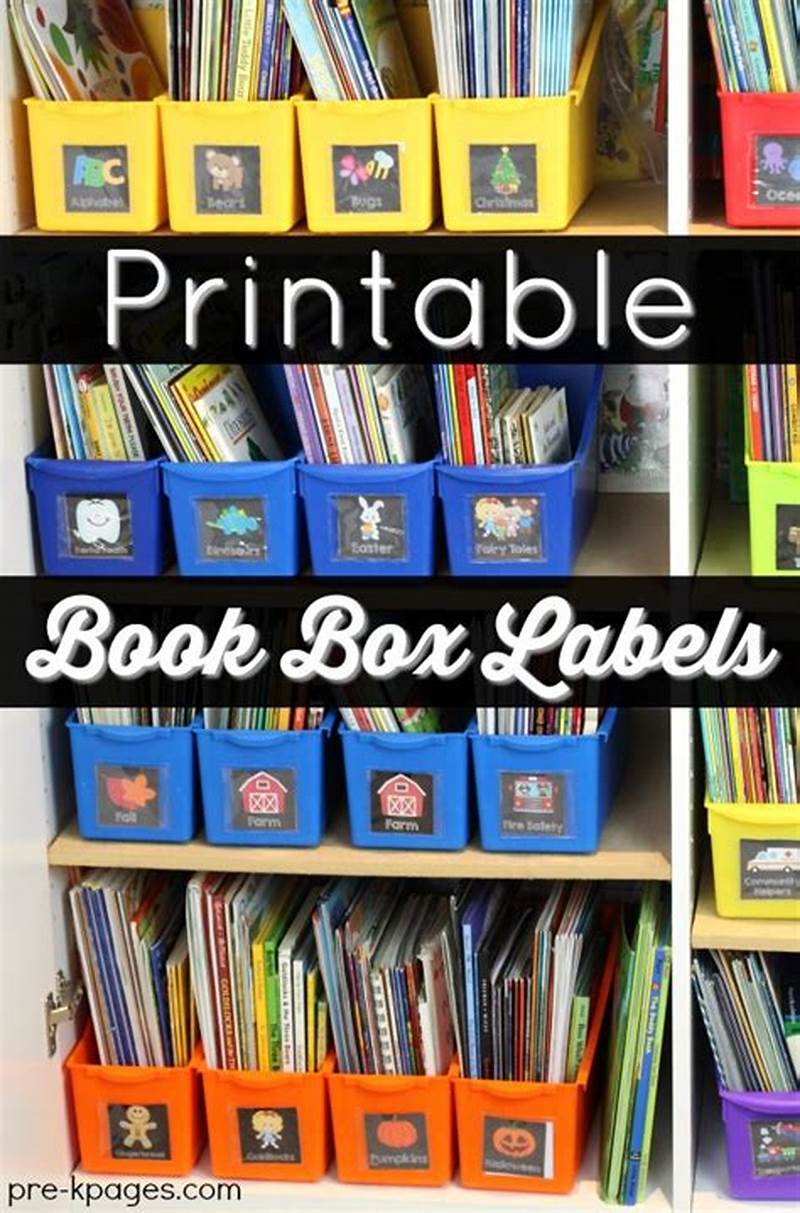 Free Printable Book Labels For Classroom Library