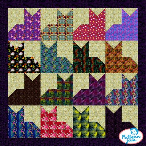 Free Printable Cat Quilt Patterns