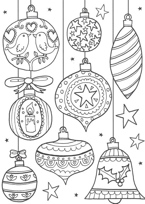 Free Printable Christmas Coloring Page