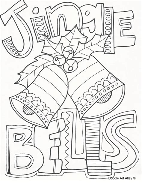 Free Printable Christmas Coloring Pages