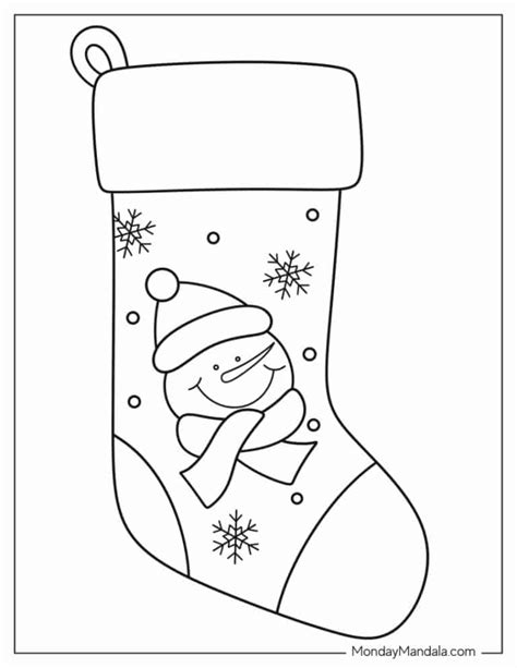 Free Printable Christmas Stockings