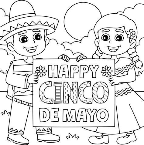 Free Printable Cinco De Mayo Coloring Pages