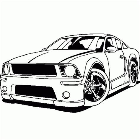 Free Printable Coloring Pages Of Cars