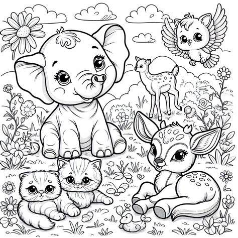 Free Printable Coloring Sheets Of Animals For 5 Grades