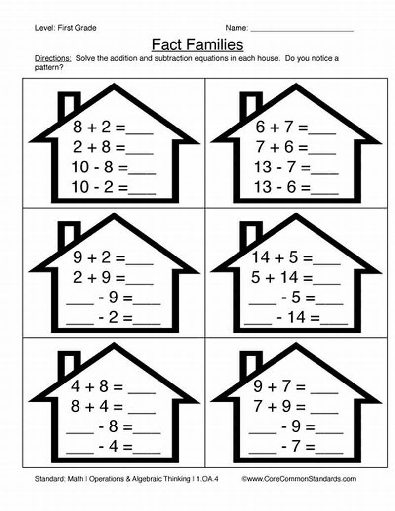 Free Printable Common Core Math Worksheets