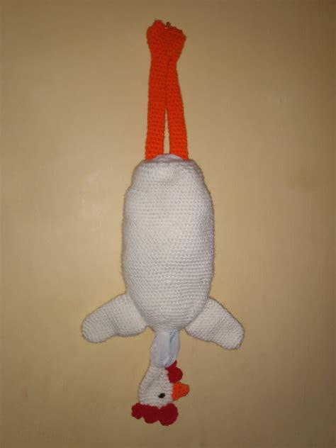 Free Printable Crochet Pattern For Rooster Plastic Bag Holder
