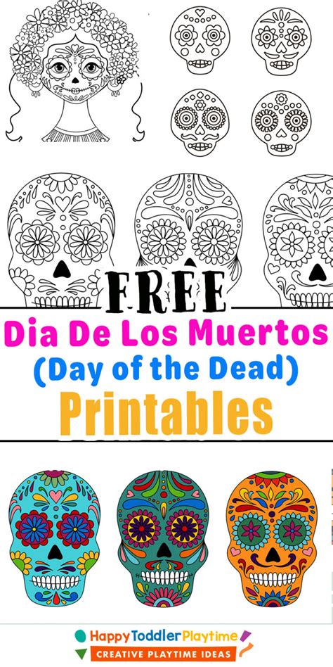 Free Printable Dia De Los Muertos