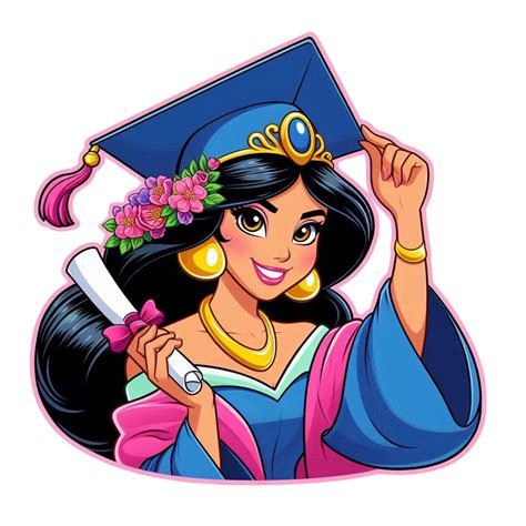 Free Printable Disney Princess Graduation Clipart For Preschool