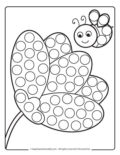 Free Printable Dot Art Sheets