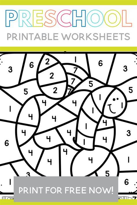 Free Printable Educational Worksheets For Preschoolers
