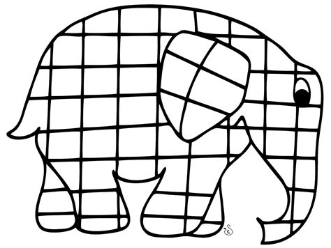 Free Printable Elmer Template Printable