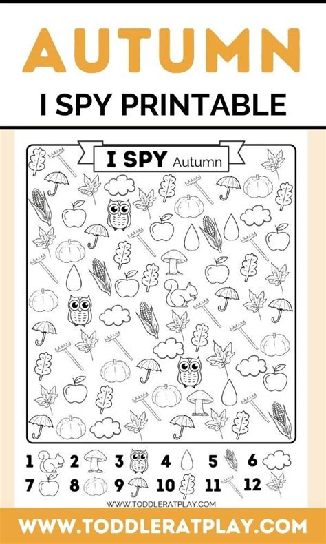 Free Printable Fall Activity Pages