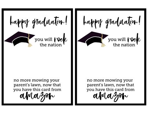 Free Printable Graduation Printables