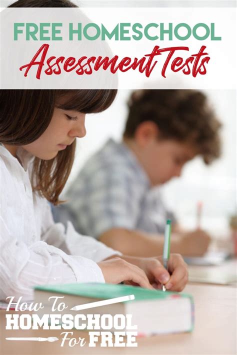 Free Printable Homeschool Assessment Test