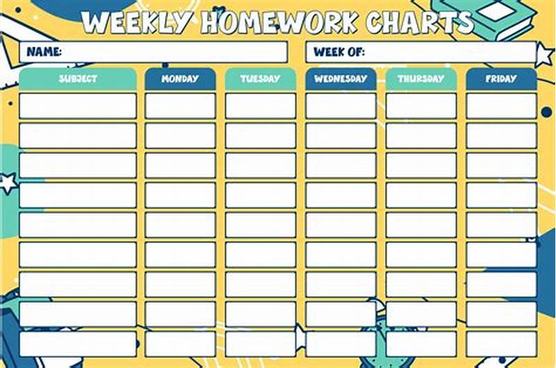 Free Printable Homework