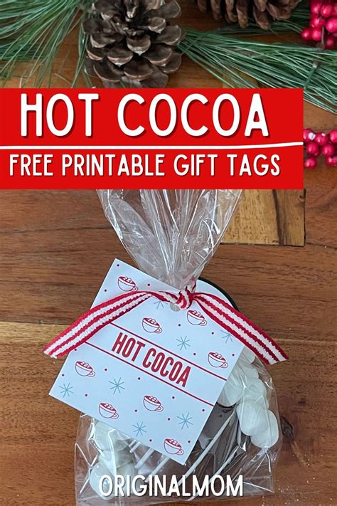 Free Printable Hot Chocolate Gift Tags